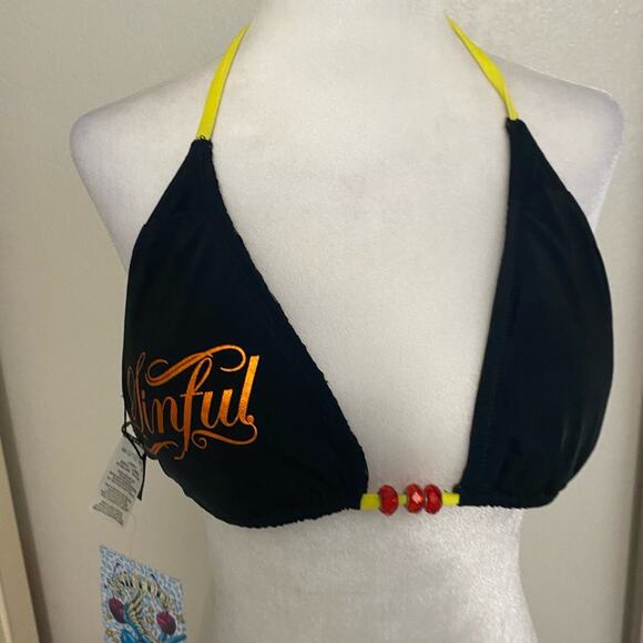 NWT sinful by affliction solar bikini top - Picture 6 of 6